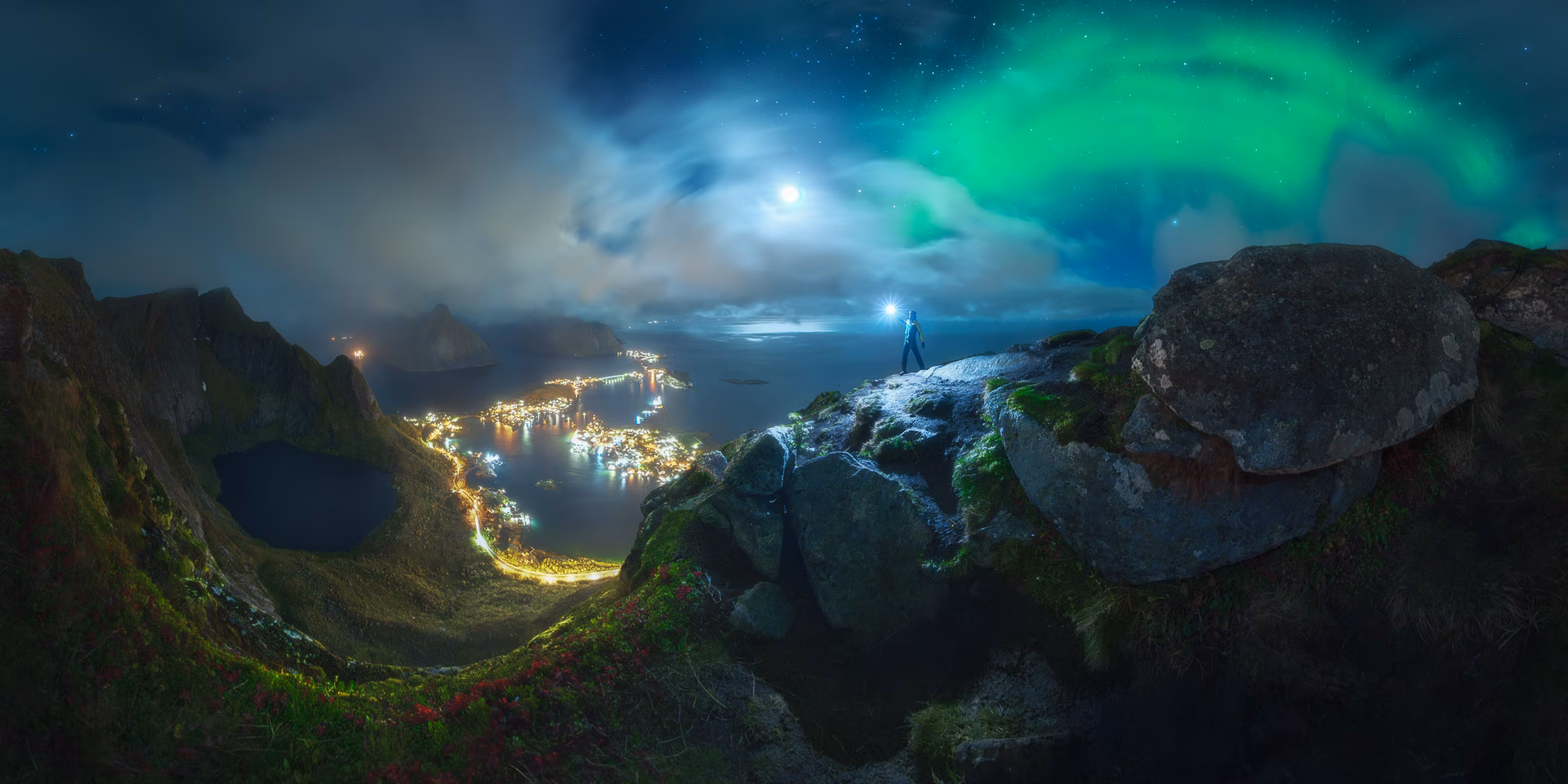lofoten-northern-lights-reinebringen-alex-wides.avif