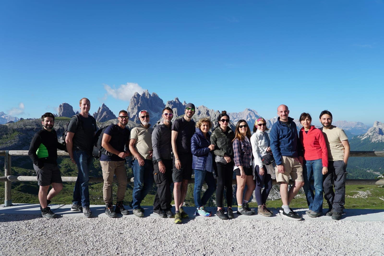 Backstage on the the Dolomites photography tour